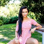 First pic of Inga wearing pink shoes - Snbabes.com