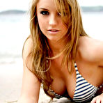 First pic of Beautiful babe Dione posing by the shore