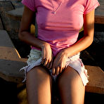 Fourth pic of Bell Richardson in Pier Burger by Zishy | Erotic Beauties