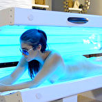 First pic of 
					Tanning bed antics with horny 19 year old amateur Violet Starr - Pornstar Movies
			