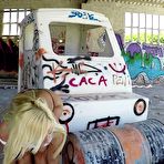 Fourth pic of 
					Big ass babe Blondie Fesser showing off her booty in public - Pornstar Movies
			