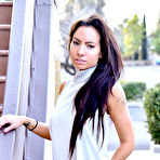 First pic of Fine ass milf Portia teasing outdoors in public at PinkWorld Blog