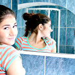 First pic of FilthyNubiles.com's gallery :: beautiful agnessa gets totally naked in the tub and lavish her smooth tempting body