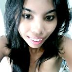 Fourth pic of Completely gorgeous and cat eyed LBFM babe sent these nude selfies to her boy friend.