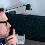 First pic of 
      Olive bangs her co-worker in the office
    
