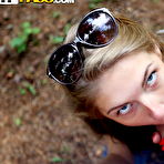 First pic of Gorgeous teen giving a nice blowjob in a private clip - PrivateSexTapes.com