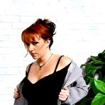 Fourth pic of The redhead milf with big boobs Kylie Ireland wants the black dick to satisfy her