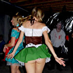 Fourth pic of Cute girls and hot mature women flash naked vaginas and..