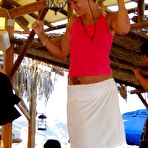 First pic of Short-haired blonde gets drilled her sweet pussy from her..