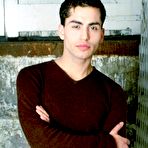 First pic of Italian gay hairy macho xxx solo: amateur young gay twink man from escort service posing nude and playing with 10 inch cock penis or 19YearOld european stud jerking his long male dick