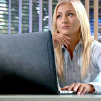 First pic of 
      Cayla Lyons fucks her co-worker in the office
    