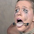 Second pic of SexPreviews - Sasha Heart blonde is bound in rope and clamped on her naked body