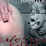 Fourth pic of SexPreviews - Sasha Heart blonde is bound in rope and clamped on her naked body