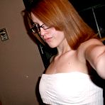 First pic of Slim redhead gf with shaved pussy selftaken pics