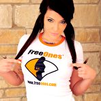 First pic of Emma Ink: Foxy brunette model Emma Ink... - BabesAndStars.com