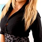 First pic of Bethany M In Sexy White Stockings