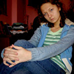 First pic of Shaved russian girlfriend doing it in this series