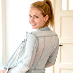 Third pic of Carolina S in Jean Shorts by Abby Winters | Erotic Beauties