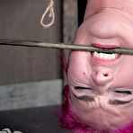 Second pic of SexPreviews - KoKo Kitty petite is rope bound to sex machine with naked body toyed