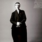 Fourth pic of Nadja Bender sexy and see through b-&-w scans