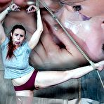 First pic of SexPreviews - Bella Rossi is rope bound and tape gagged by strapon lezdom London River