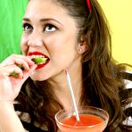 First pic of Miriam Gonzalez: Attractive brunette Miriam Gonzalez with... - BabesAndStars.com