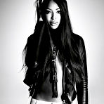 Fourth pic of Naomi Campbell sexy and topless posing scans