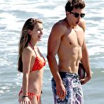 First pic of Nathalia Ramos sexy in bikini on the beach