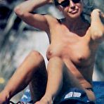 Fourth pic of Nathalie Caldonazzo sexy scans and topless paparazzi shots