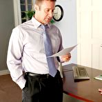 First pic of Having worked up the rod orally and vaginally redhead slut Marie McCray gets its semen