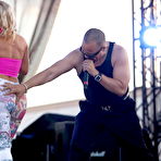 First pic of Nicole Austin deep cleavage at Motors and Music Experience