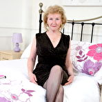 First pic of Pierced British mature lady is getting kinky