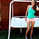 First pic of The pussy lips of kinky chick Kendra Star are stretched and all covered with the pins