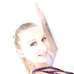 First pic of The tongue of skilful babe Chloe Allure licks dick until it shoots the semen