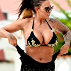 Third pic of Busty Jodie Marsh sexy in bikini