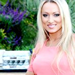 First pic of Extremely attractive blonde milf Sue Diamond with adorable body gets her shaved snatch drilled