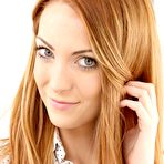 First pic of Alice Brookes Redhead Goddess in Stockings