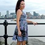 Second pic of PinkFineArt | Carrie in Silky Nylons from Stiletto Girl