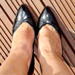 Fourth pic of PinkFineArt | Debbie In Black Stilettos from Stiletto Girl