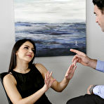 First pic of Valentina Nappi Rough Office Sex