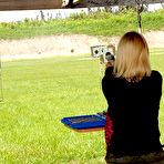 First pic of Brunette girl Eva Ellington is eating the pussy of her friend Molly Cavalli in the pool