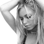 Fourth pic of Sarah Alexander non nude posing mag photoshoot