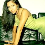 Third pic of Sarah Shahi sexy posing scans from mags