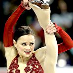 First pic of Figure skater Sasha Cohen looking sexy on the ice