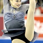 Fourth pic of Figure skater Sasha Cohen looking sexy on the ice