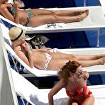 First pic of Girls band Saturdays relax in bikini by the pool in Hollywood