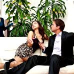 First pic of Hot Latina April ONeil loves to share dicks with delicious oral sex addict Yurizan Beltran.