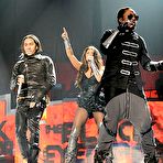 First pic of Stacy Ferguson performs on the stage in concert at Mandalay Bay