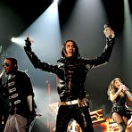 Third pic of Stacy Ferguson performs on the stage in concert at Mandalay Bay