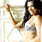 First pic of White stockings girl Danica Dillan is with her wonderful hairy pussy on the pecker